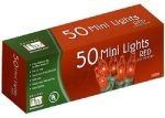 Holiday Wonderland 4053-88A 50 Count RED Mini Christmas Light Sets - Quantity of 3 Sale