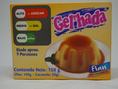 FLAN GELHADA CARAMELO 150GR For Sale