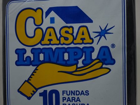 FUNDA BASURA CASA LIMPIA ESTÁNDAR 58X71CM Online Hot Sale