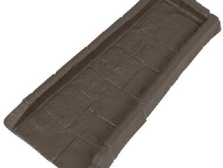 Suncast SBR24 Brown Decorative Gutter Downspout Splash Blocks - Quantity of 4 Online now