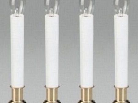 Holiday Wonderland 1519-88 9  Electric Window Candles With On Off Switch - Quantity of 4 For Cheap