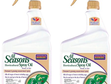 Bonide 214 1-Quart Spray Bottle of All Seasons Horticultural Spray Oil - Quantity of 2 Fashion