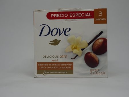 JABÓN DOVE KARITÉ TRIPACK 270GR For Discount