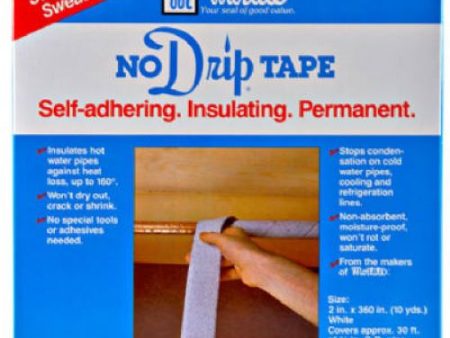 Thermwell NDT30 30  Foot Roll of Mortite No Drip No Sweat   Self Adhering Pipe Insulation Tape - Quantity of 1 on Sale