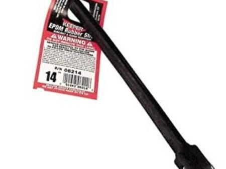 Hampton 06214 14 Inch EPDM Rubber Bungee Cord Strap - Quantity of 80 For Sale