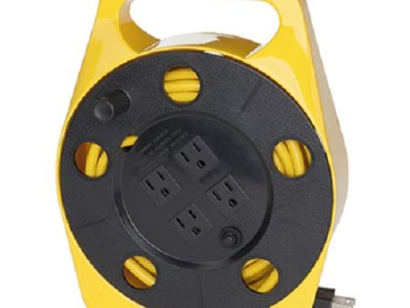 Bayco SL-755 25 Foot   4 Outlet Extension Cord Reel - Quantity of 1 on Sale