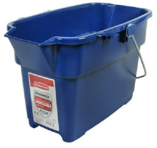 Rubbermaid 1793555 14 Quart Royal Blue Roughneck Cleaning Bucket - Quantity of 8 Cheap