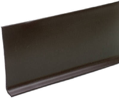 M D Building 75234 4  x 4  Brown .080 Vinyl Cove Wall Base Moulding - Quantity of 18 Sale