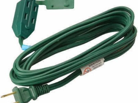 Master Electrician 09451ME 6  Foot 16 2 SPT-2 Green Vinyl Cube Tap Extension Cord - Quantity of 4 Online Sale