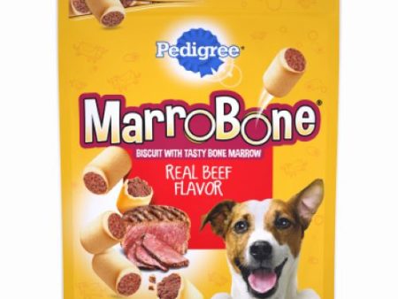 Pedigree 10046A 24oz Bag Of MarroBone Vitamin Enriched Bone Marrow Dog Treat Snacks - Quantity of 24 Online Sale