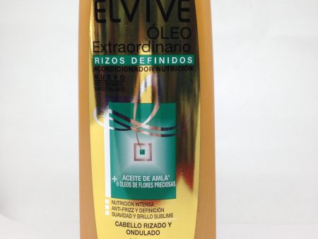 ACONDICIONADOR ELVIVE ÓLEO EXTR RIZOS DEFINIDOS 400ML For Sale