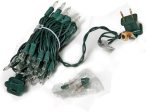 Holiday Wonderland 4050-88A 50 count CLEAR Incandescent Mini Christmas Light Sets - Quantity of 24 Fashion