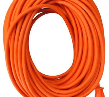 Master Electrician 02209ME 100  Foot 16 2 SJTW Orange Round Vinyl Extension Cord - Quantity of 1 For Sale