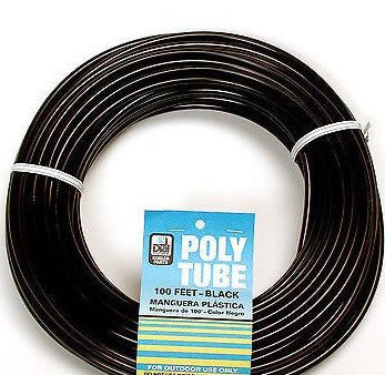 Dial Mfg 4321 100  x 1 4  OD Black Poly Water Supply Line Tube   Tubing - Quantity of 1 roll Online now