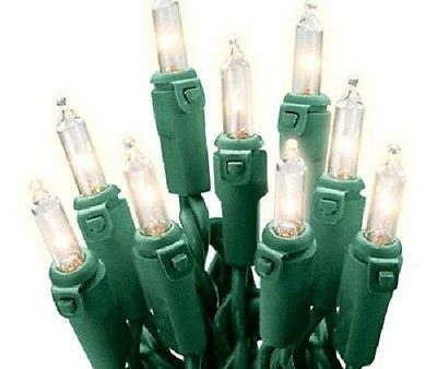 Holiday Wonderland 48350-88 450 Count   3 Sets  x 150 Clear Incandescent Mini Light Set - Quantity of 8 Discount