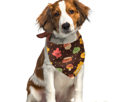 Falling Leave Pup Bandana For Discount