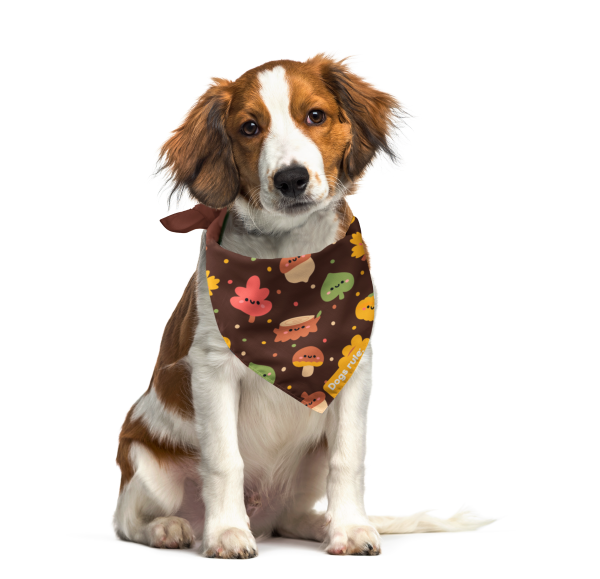 Falling Leave Pup Bandana For Discount