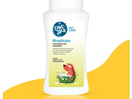 Capt Zack IRradicate Tick Repellent Shampoo 50ml Hot on Sale