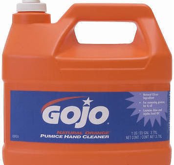 2 ea GAL PUMP GOJO ORANGE PUMICE HAND CLEANER 0955-02 Supply