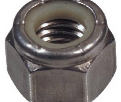 100 ea HILLMAN 829720 1 4 -20 STAINLESS NYLON HEX NUT Online Sale