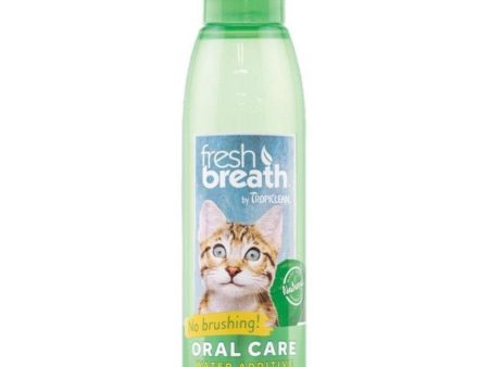 Tropiclean Fresh Breath Water Additive For Cats - 236 ml Online Sale