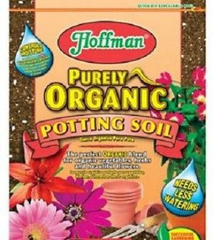 Hoffman 12504 4 Quart Bag Of Purely Organic Potting Soil Mix With Moisture Control - Quantity of 12 Cheap