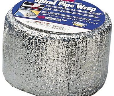 Reflectix SPW0602508 6  x 25  R-2 Insulated Aluminum Foil Pipe Wrap - Quantity of 24 rolls Online Sale