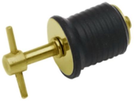 Seasense 50032312 1  Brass Expandable Twist Type Boat Drain Plugs - Quantity of 6 Cheap