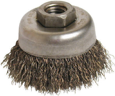 WEILER 307199 3  CRIMPED .014 WIRE CUP BRUSH 5 8 ARBOR Fashion