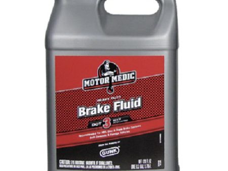 GUNK M4434 1 Gallon DOT 3 HEAVY DUTY BRAKE FLUID - Quantity of 1 For Discount