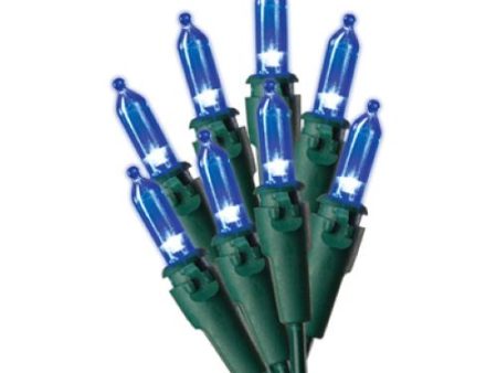 Holiday Wonderland 4054-88A 50-Count BLUE Mini Christmas Light Set - Quantity of 3 Online