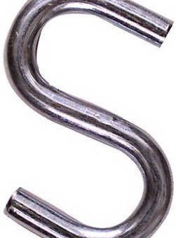 (200) National Mfg  N273-425  2  Heavy Zinc Plated Open S Hooks in Bulk Hot on Sale