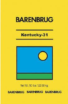 Barenbrug 491145 50 lb Bulk Bag Kentucky 31 Tall Fescue Grass Seed - Quantity of 1 Discount