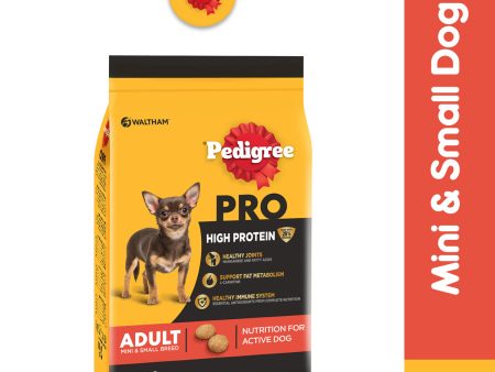 PEDIGREE® PRO High Protein Mini and Small Breed Chicken & Lamb Supply