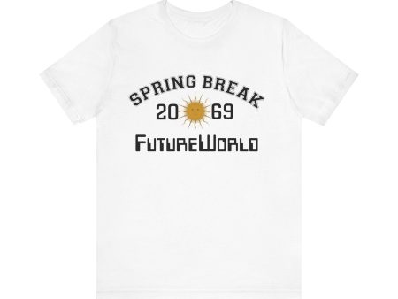 Spring Break: Futureworld  Unisex Jersey Short Sleeve Tee Online Hot Sale