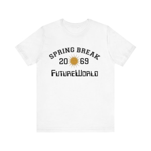 Spring Break: Futureworld  Unisex Jersey Short Sleeve Tee Online Hot Sale