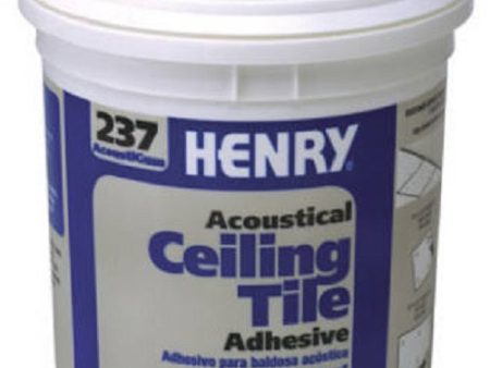 Henry 12016 1 Gallon Of #237 Acoustical Ceiling Tile Latex Adhesive   Glue - Quantity of 2 Online Hot Sale