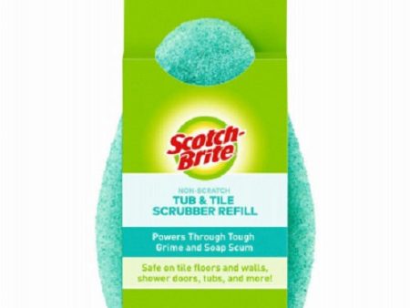 Scotch-Brite 560-6 Non Scratch Tub & Tile Scrubber Refill - Quantity of 24 Hot on Sale