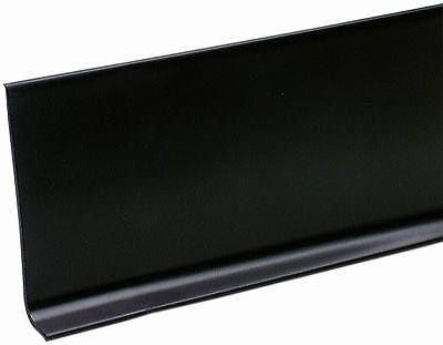 M D Building 75218 4  x 4  Black .080 Vinyl Cove Wall Base Moulding - Quantity of 18 Discount