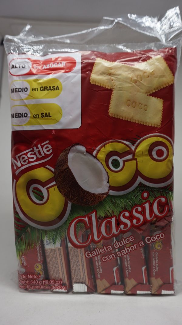 GALLETA COCO NESTLÉ FUNDA 540GR For Discount