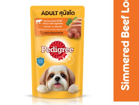 PEDIGREE® Dog Food Wet Adult Simmered Beef Loaf Flavour with Vegetables on Sale