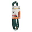 Master Electrician 09451ME 6  Foot 16 2 SPT-2 Green Vinyl Cube Tap Extension Cord - Quantity of 4 Online Sale