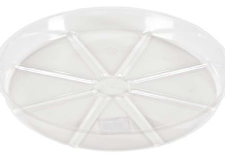 Midwest Air VS12 12  Clear Vinyl Plant   Planter Saucers - Quantity of 25 Sale