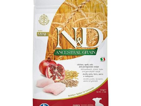 Farmina N&D Ancestral Grain Chicken & Pomegranate Puppy Mini Hot on Sale