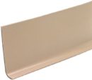 M D Bldg. 75473 4  x 120  Desert Beige Vinyl Wall Base Cove Moulding Bulk Roll - Quantity of 1 Sale