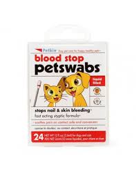 Petkin Blood stop Swabs 24 Swabs Online