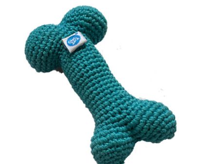 Captain Zack Crochet Bone Bisquit Dog Toy For Sale