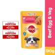 PEDIGREE® Dog Food Wet Puppy Beef Egg Loaf with Vegetables For Cheap