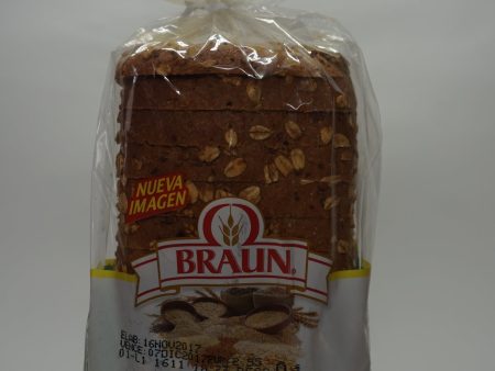 PAN BRAUN MOLDE 9 CEREALES 500 GR Online Hot Sale