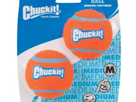 Chuckit Tennis Ball 2 pack Medium Online Hot Sale